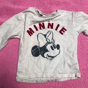 ZARA Minnie Mouse Disney t-shirt